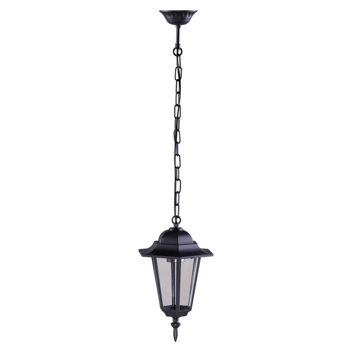 Lampa ogrodowa wisząca K-5009H STANDARD 20x84x30 cm do ogrodu czarny