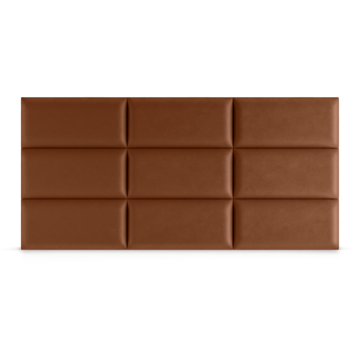Panele tapicerowane 60x30 cm na ścianę prostokąt miodowy nr. 4