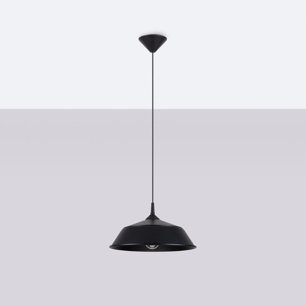 Lampa wisząca FRIKA czarna 74x34x34cm nowoczesna E27 do salonu nr. 2