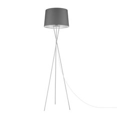 Lampa podłogowa K-4373 REMI GRAY 45x174x28 cm do salonu lub pokoju szary