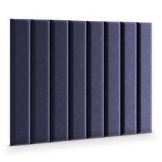  Panele tapicerowane 100x20 cm na ścianę magic velvet lawendowy  - Miniaturka zdjęcia nr 1