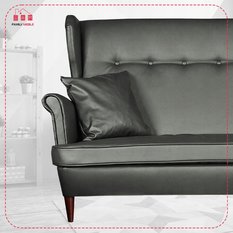 Zestaw wypoczynkowy eko skóra sofa + 2F+2P - Miniaturka zdjęcia nr 3