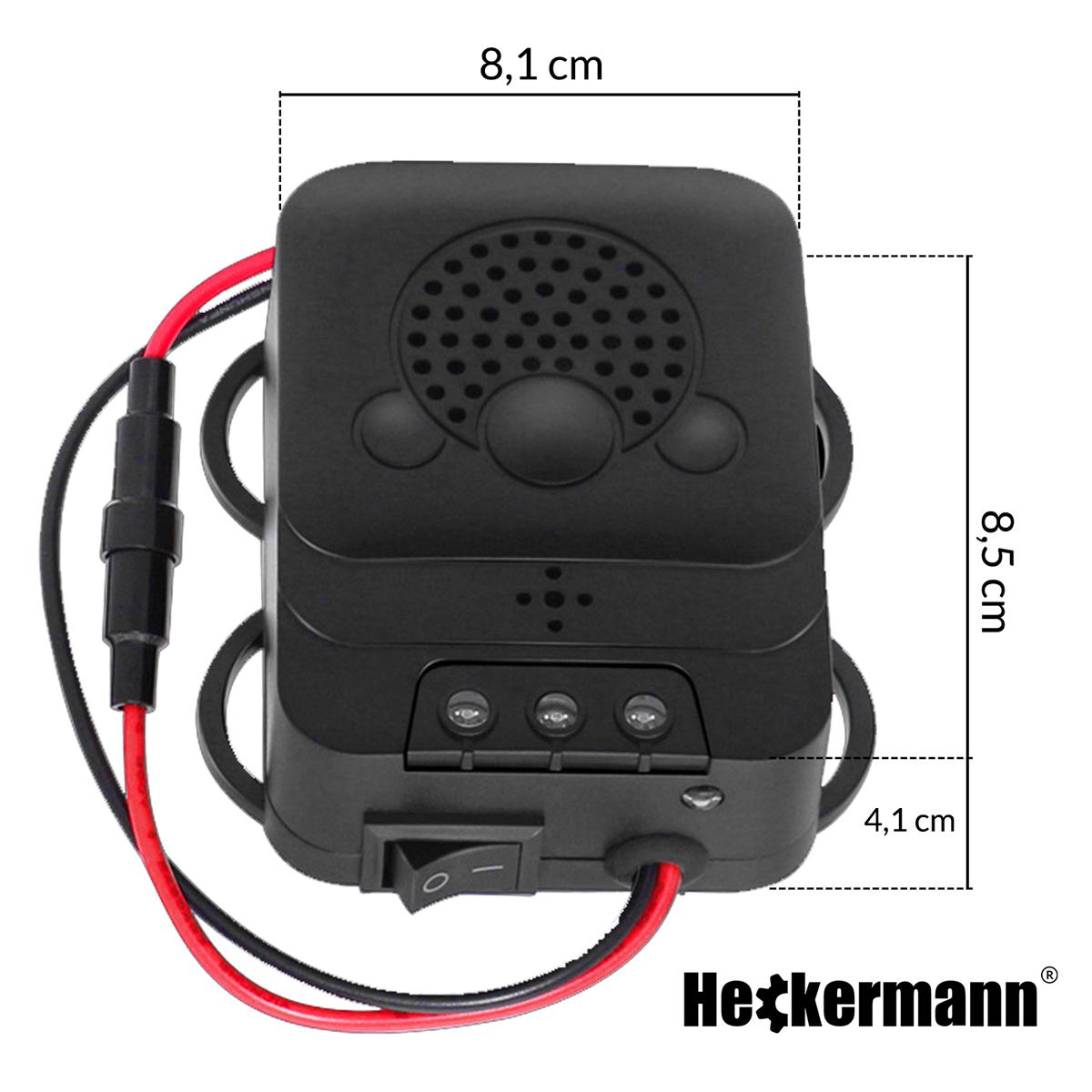 Odstraszacz zwierząt 8x4x9 cm Heckermann ultradźwiękowy do garażu i na poddasze nr. 3