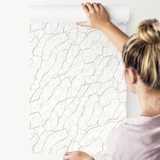 Tapeta Do Salonu Biała KORA Drzewo Natura Ozdoba  - Miniaturka zdjęcia nr 6