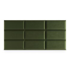 Panele tapicerowane 50x30 na ścianę magic velvet khaki - Miniaturka zdjęcia nr 4