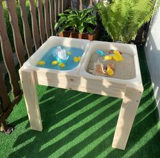 Piaskownica stolik sensoryczny  - Miniaturka zdjęcia nr 1
