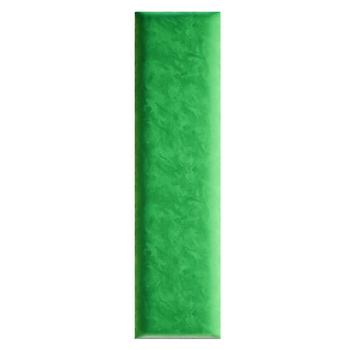Panele tapicerowane 70x15 cm na ścianę magic velvet zielony nr. 2