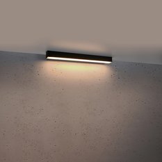 Plafon PINNE 67 czarny 3000K 6x6x67cm nowoczesna lampa LED do salonu - Miniaturka zdjęcia nr 3