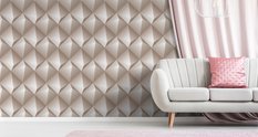Tapeta Do Salonu Abstrakcyjny Wzór GEOMETRYCZNY  - Miniaturka zdjęcia nr 3