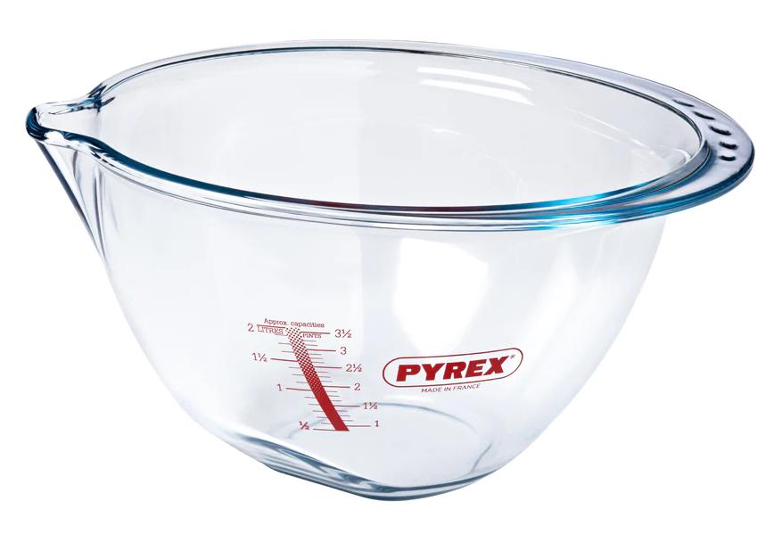 Naczynie żaroodporna Pyrex miska do mieszania salaterka szklane nr. 1