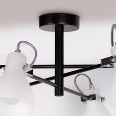 Lampa sufitowa K-8109 KANTI 60x26x60 cm do salonu lub pokoju biały/czarny - Miniaturka zdjęcia nr 3