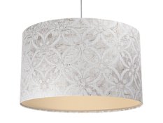 Lampa wisząca PORTLAND 40cm do salonu szaro-beżowa - Miniaturka zdjęcia nr 2