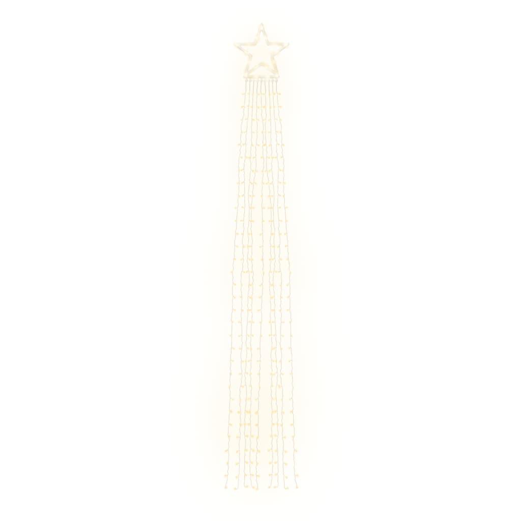 Lampki choinkowe, 320 LED, ciepłe białe światło, 375 cm nr. 4