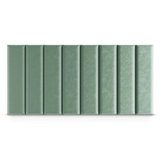 Panele tapicerowane 70x15 na ścianę magic velvet miętowy - Miniaturka zdjęcia nr 2