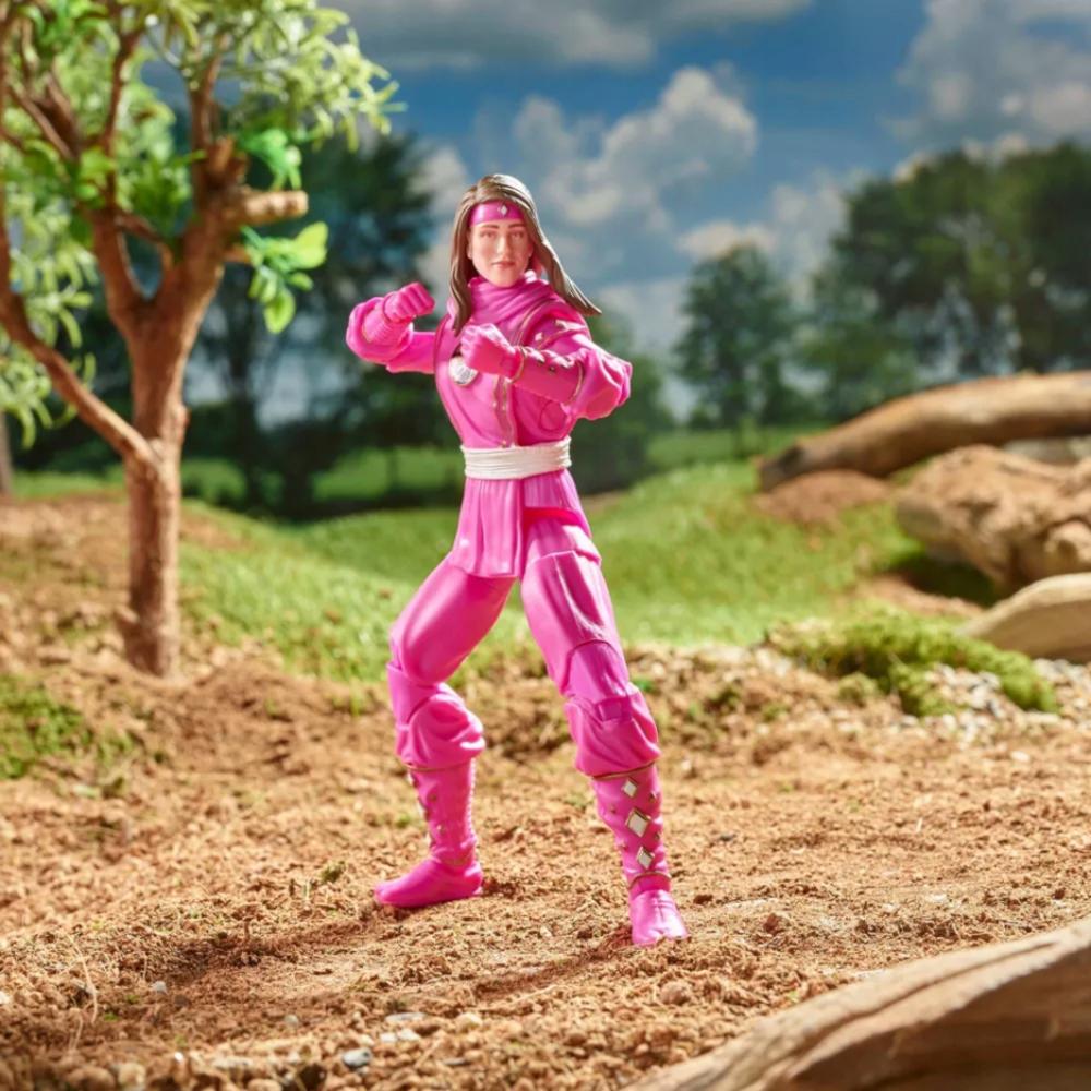 Figurka POWER RANGERS różowy ranger mighty morphin ninja dla dziecka  nr. 9