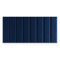 Panele tapicerowane 70x15 na ścianę magic velvet granatowy - Miniaturka zdjęcia nr 4