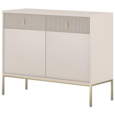 Komoda Maggiore 104 cm do sypialni garderoby kaszmir złoty - Miniaturka zdjęcia nr 3