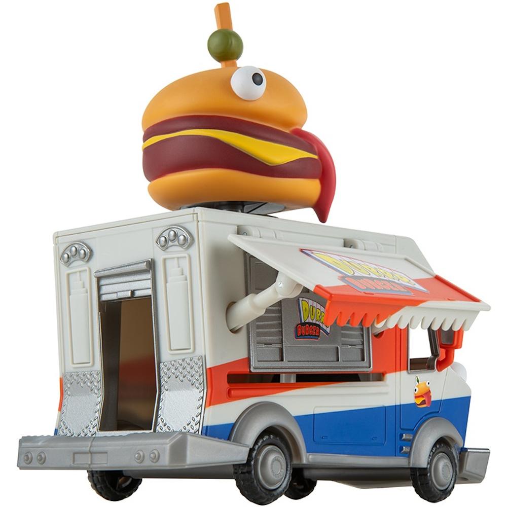 POJAZD DURRR BURGER + FIGURKA BEEF BOSS FORTNITE LEGENDARY MICRO SERIES  nr. 5