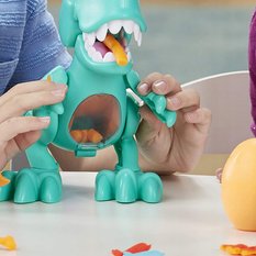 PLAY-DOH DINO CREW CIASTOLINA ZESTAW PRZEŻUWAJĄCY DINOZAUR CRUNCHIN T-REX - Miniaturka zdjęcia nr 7