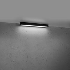 Plafon PINNE 67 czarny 4000K 6x6x67cm nowoczesna lampa LED do salonu - Miniaturka zdjęcia nr 3