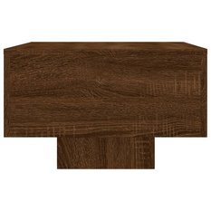 Stolik kawowy 100x49,5x31 cm brązowy dąb elegancki do salonu - Miniaturka zdjęcia nr 5