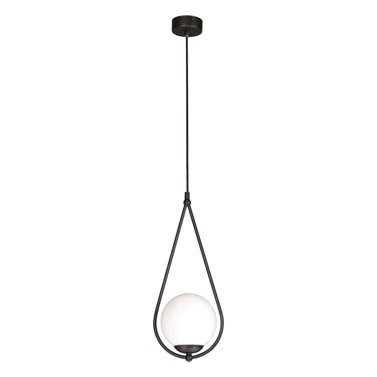 Lampa wisząca K-4770 NEVE BLACK 18x90x40 cm do salonu lub pokoju czarny