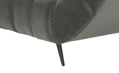 Sofa GAPPA 200x94x82 cm nowoczesna kanapa pikowana wersal antracyt do salonu - Miniaturka zdjęcia nr 7