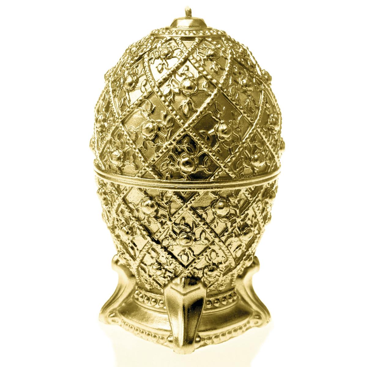 Świeca Faberge Egg Classic Gold