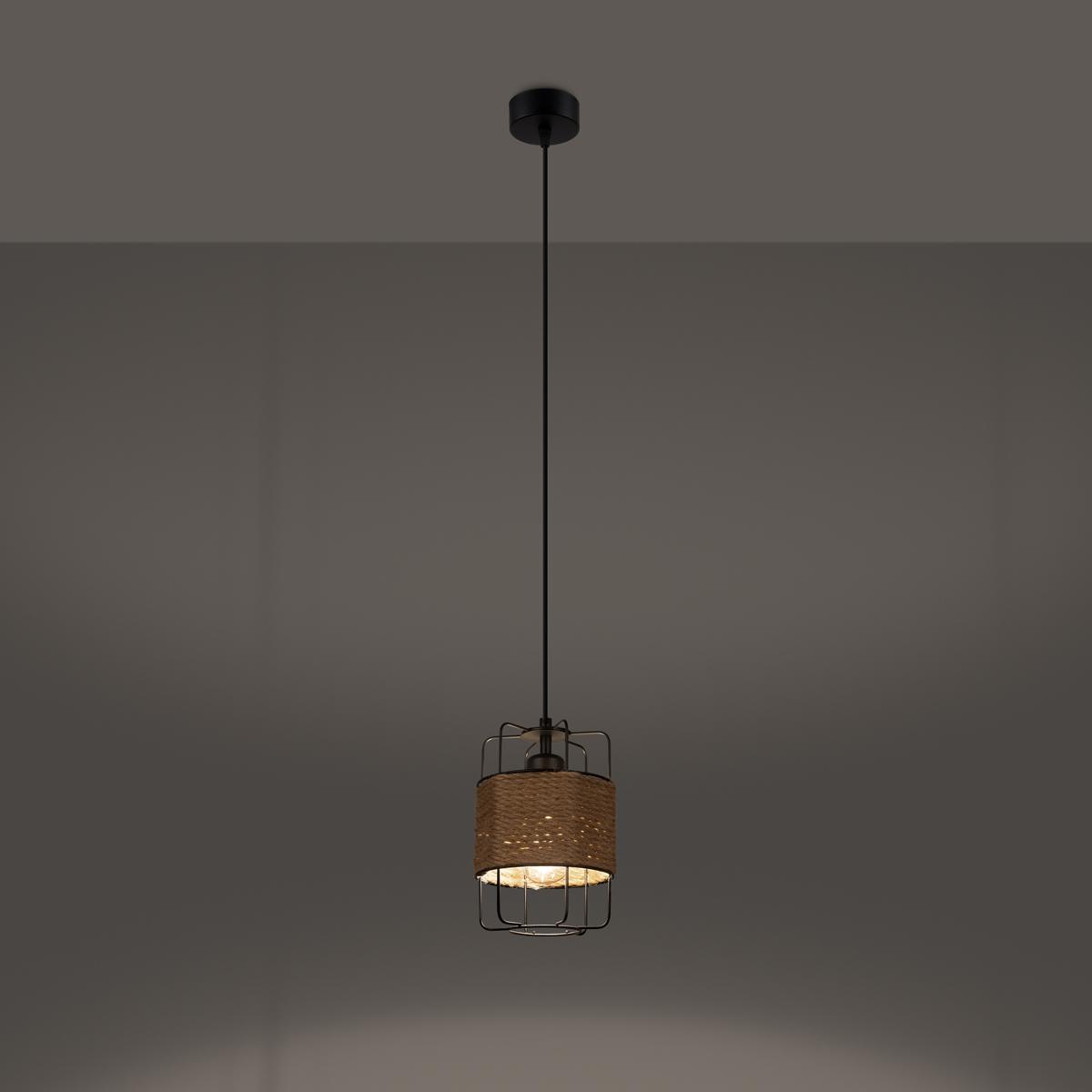 Lampa wisząca GIZUR 1 130x15x15cm nowoczesna E27 do salonu nr. 3