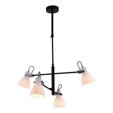 Lampa sufitowa K-8107 KANTI 56x90x56 cm do salonu lub pokoju biały/czarny - Miniaturka zdjęcia nr 1