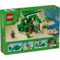 Duży zestaw klocków domek na plaży żółwi 21254 lego minecraft oryginalny dla dziecka - Miniaturka zdjęcia nr 4