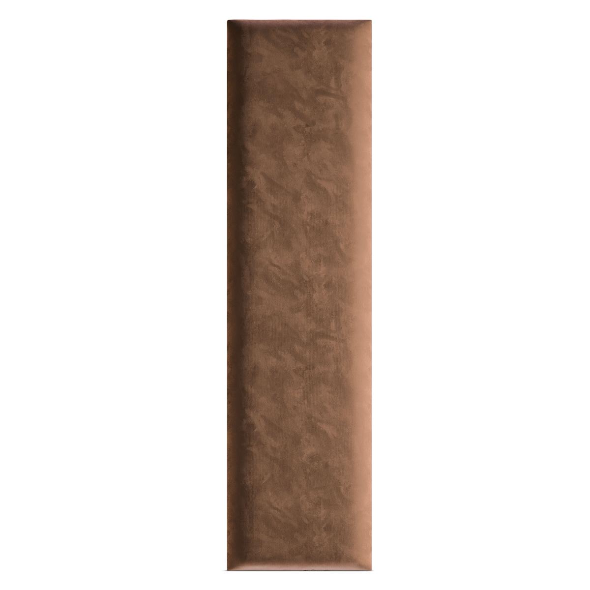 Panele tapicerowane 80x20 cm na ścianę magic velvet brązowy nr. 2