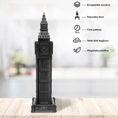 Świeca Big Ben Black Metallic - Miniaturka zdjęcia nr 2