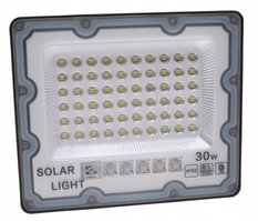 Halogen 17 cm lampa solarna LED 30W na budowę do ogródek - Miniaturka zdjęcia nr 1