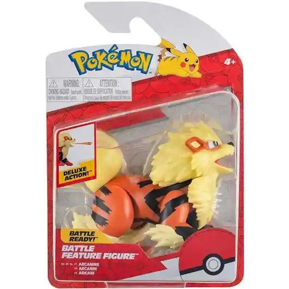 POKEMON BATTLE FEATURE FIGURE ORYGINALNA FIGURKA AKCJI DELUXE ARCANINE