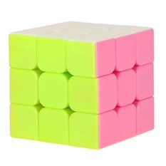 Zabawka gra logiczna Kostka łamigłówka 3x3x3 neon dla dziecka - Miniaturka zdjęcia nr 2