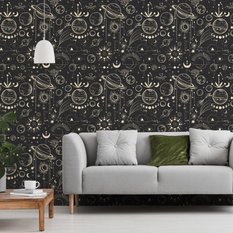 Tapeta Ścienna KSIĘŻYCE Planety Kosmos Styl Boho  - Miniaturka zdjęcia nr 4
