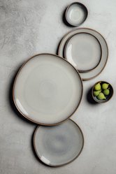 Talerzyk na pieczywo 17 cm Lave Beige Villeroy & Boch do jadalni - Miniaturka zdjęcia nr 3