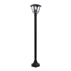 Lampa ogrodowa stojąca K-8202 NAPOLI 17x110x17 cm do ogrodu czarny - Miniaturka zdjęcia nr 1