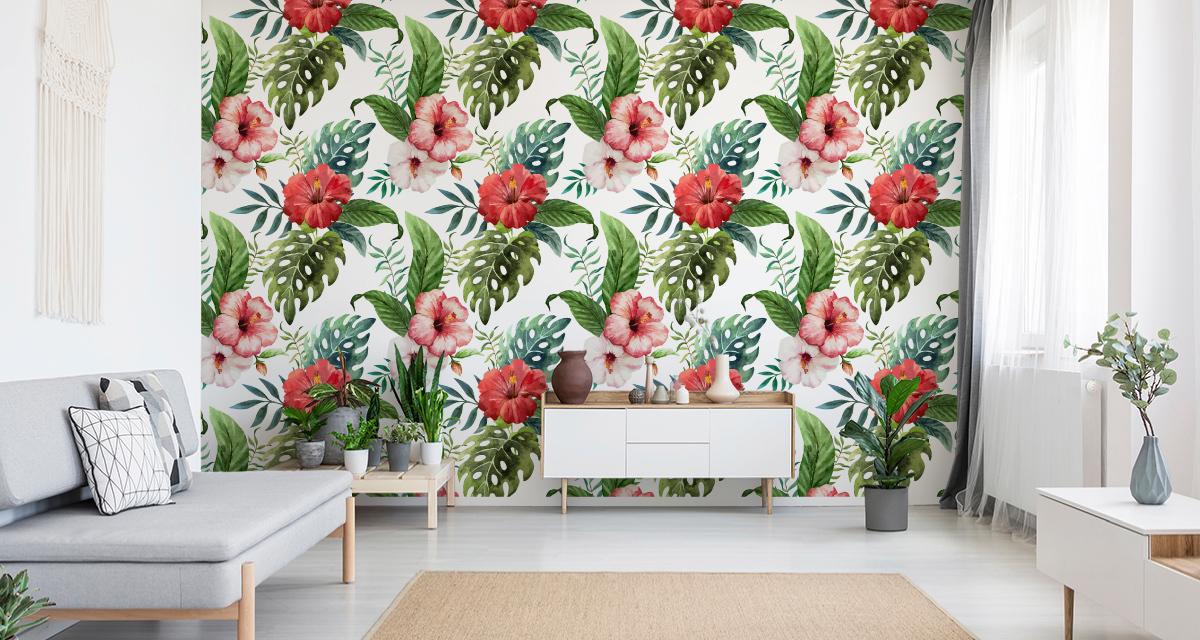 Tapeta W Rolce KWIATY Tropikalne Natura Dekoracja nr. 5