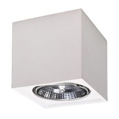 Plafon ceramiczny SEIDA 14x14x14cm nowoczesna lampa GU10/ES111 do salonu  - Miniaturka zdjęcia nr 1