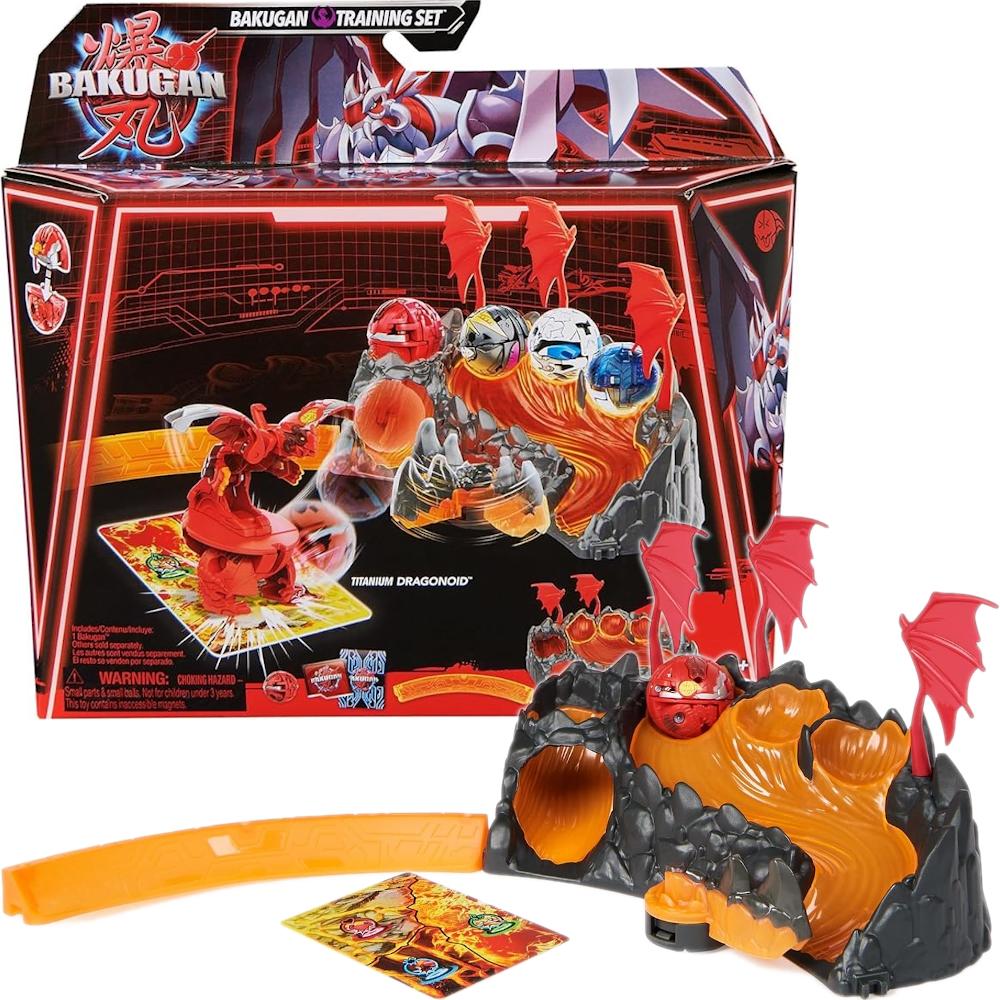 Bakugan 3.0 training set zestaw treningowy red misfit titanium dragonoid dla dziecka  nr. 1