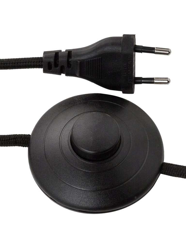 Lampa podłogowa  czarna z miedzianym środkiem CELLA nr. 6