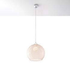 Lampa wisząca BALL szampański 120x30x30cm nowoczesna E27 do salonu - Miniaturka zdjęcia nr 2