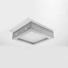 Plafon RIZA beton 8x33x33cm nowoczesna lampa do salonu - Miniaturka zdjęcia nr 2