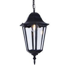 Lampa ogrodowa wisząca K-5006H LOZANA 22x92x40 cm do ogrodu czarny - Miniaturka zdjęcia nr 1