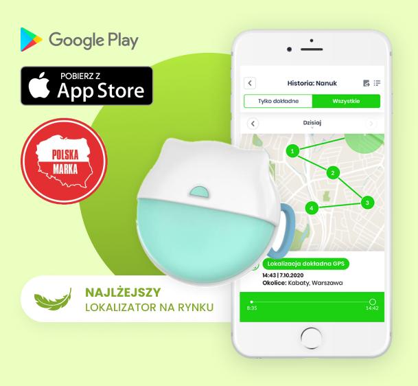 Lokalizator gps dla kota z aplikacją Locon Cat Mini różowy nr. 6