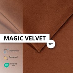 Łóżko Pojedyncze 90x200cm łóżko tapicerowane z pojemnikiem miodowe do sypialni wezgłowie 100 cm - Miniaturka zdjęcia nr 13