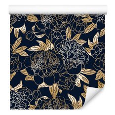 Tapeta PIWONIE Kwiaty Styl Glamour Ozdoba Efekt 3D  - Miniaturka zdjęcia nr 4
