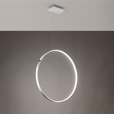 Lampa wisząca RIO 78 chrom LED 4000K 150x16x78cm nowoczesna LED do salonu - Miniaturka zdjęcia nr 3